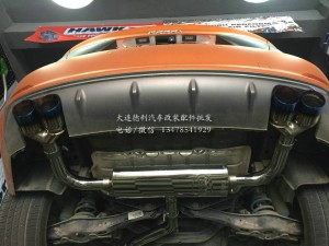 奧迪A3 1.4T改裝RES排氣中尾段