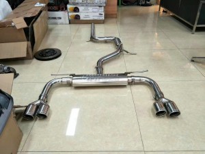 奧迪A3 2.0T 升級RES中尾段排氣