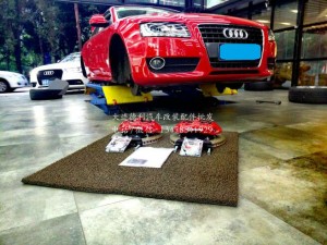 老款奧迪A5改裝 RAYS  G25輪轂  布雷博GT6 鮑魚剎車