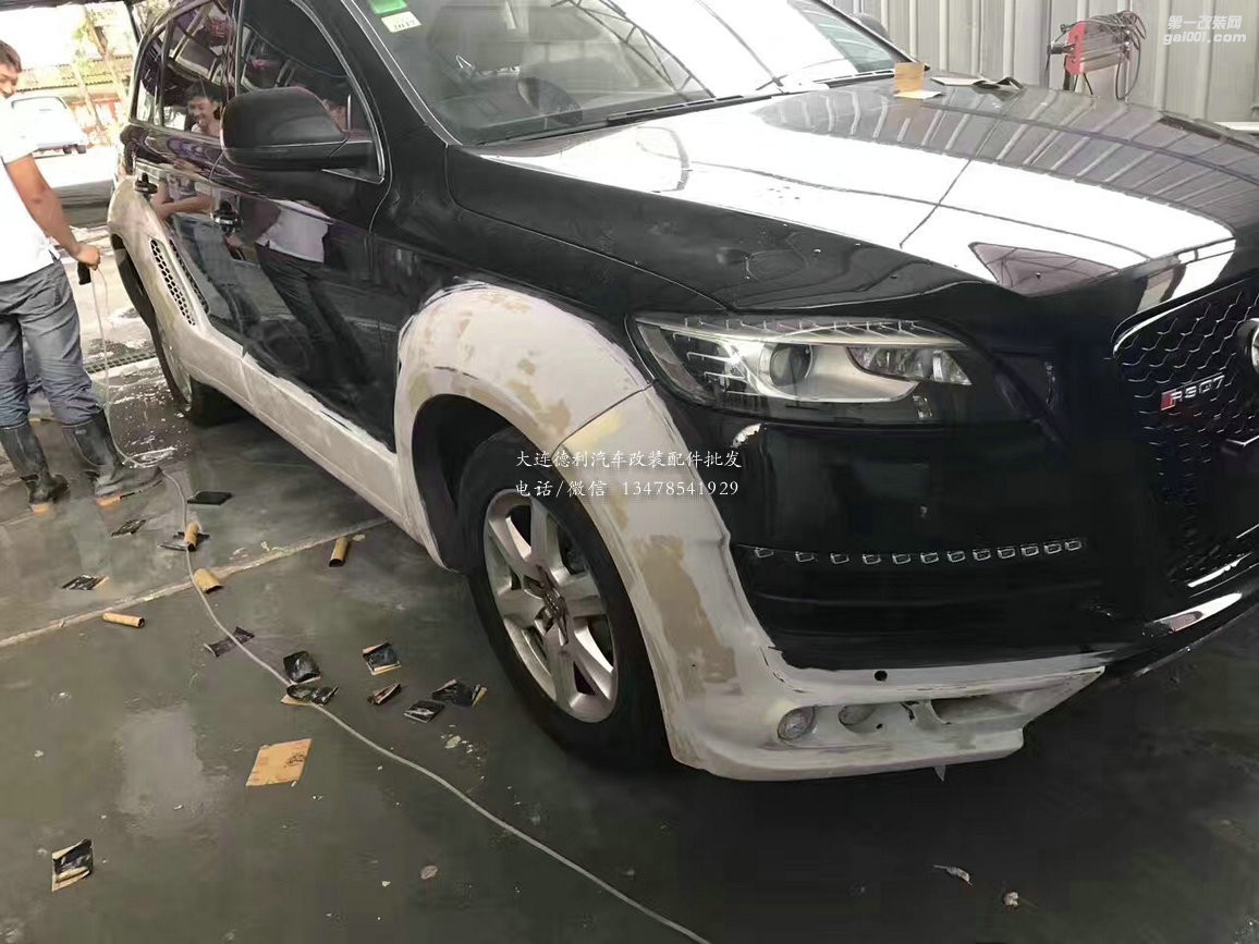 奧迪Q7改裝 JE design寬體大包圍 前杠 后杠