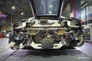 奧迪R8 v10改裝ARMYTRIX全鈦合金智能閥門排氣系統(tǒng)！