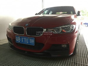 寶馬3系改布雷博GT6高性能剎車(chē)完工精品