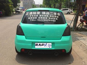 成都銳行-雨燕改裝雷鳥左右單出閥門尾段排氣