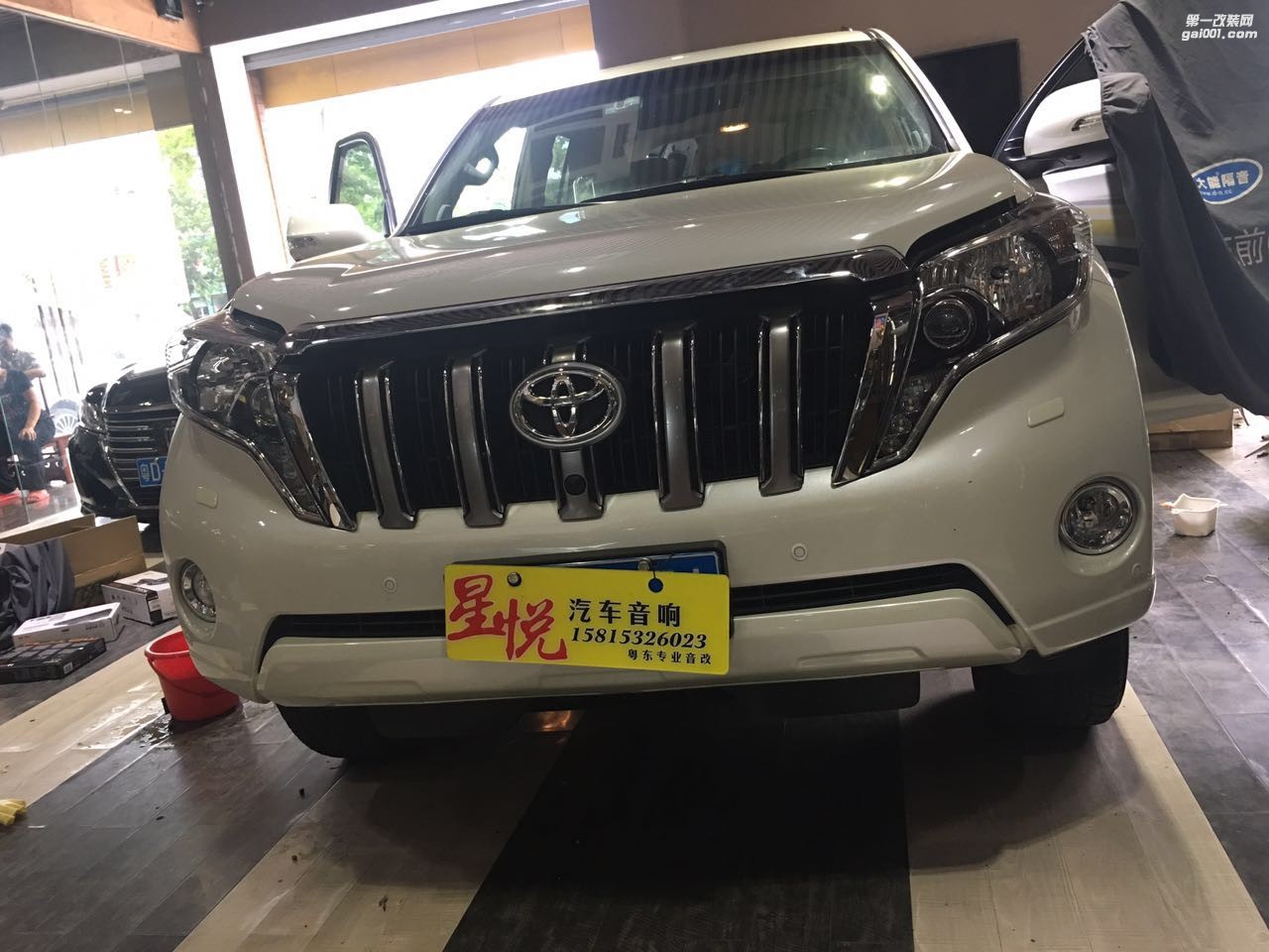 夏日里的清爽喧鬧中的寧靜豐田普拉多全車大能隔音降噪慕名而來因?yàn)閷I(yè)所以細(xì)致大能金牌服務(wù)店汕頭星悅汽車音響