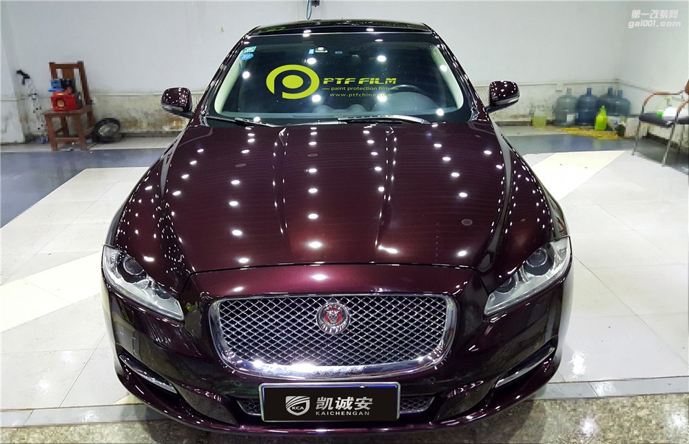 鄭州汽車透明膜捷豹XJL全車貼PTF專車專用透明膜