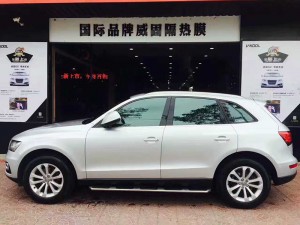 莆田汽車貼膜-奧迪Q5威固貼膜 (莆田小鴨汽車美容施工案例）