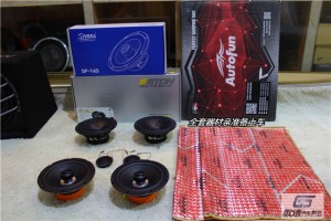 武漢歌德標(biāo)志308改裝伊頓汽車音響 俄羅斯Autofun進(jìn)口隔音