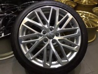 全新車拆，奧迪 A3 S版，德國 原廠 少有貨！  18寸x7.5J ET51 5×112 連鄧祿普225-40-18 ????