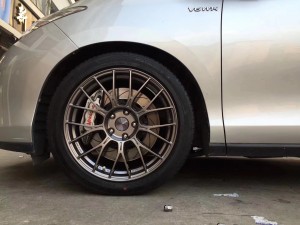 大霸王，上 ENKEI  全新 18寸 完工！