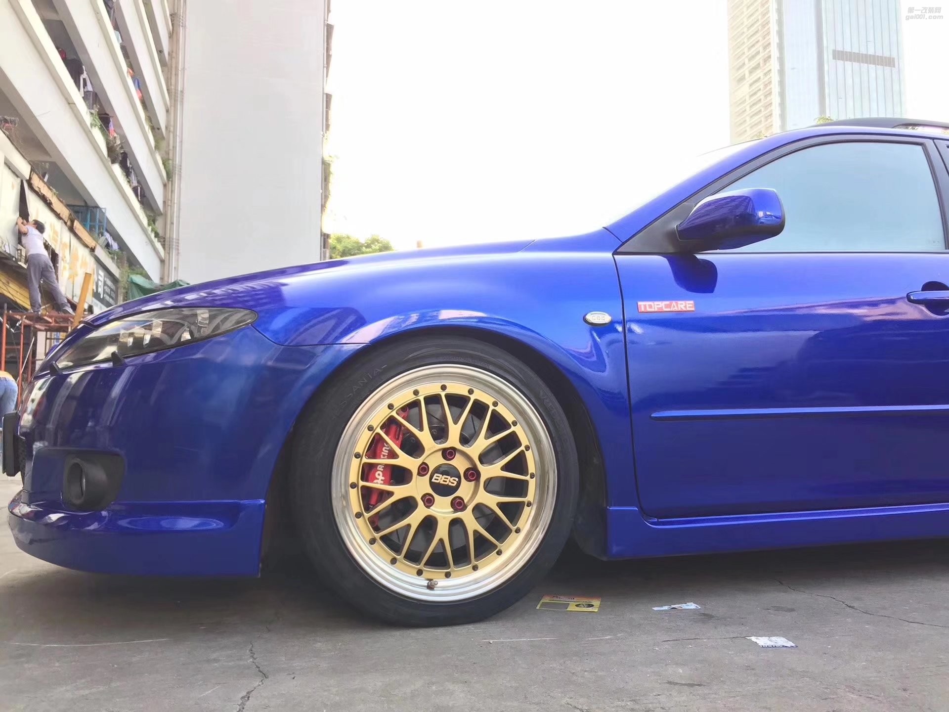 馬六，裝 18寸 BBS  LM  完工！