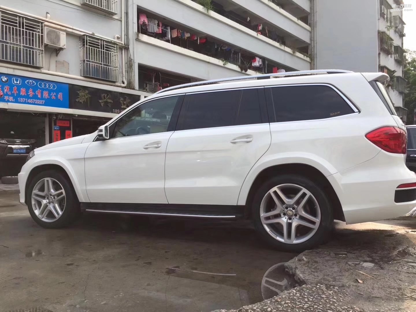 奔馳，換 原裝 21寸 AMG 完工！