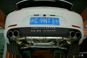 保時捷911 改裝repose四出中尾段閥門排氣