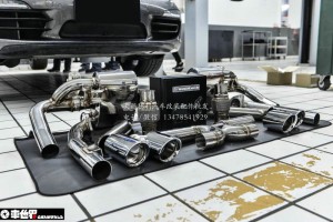 保時捷911改裝IPE F1版排氣