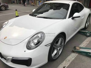 保時(shí)捷911升級(jí)鍛造turbo s輪轂20寸