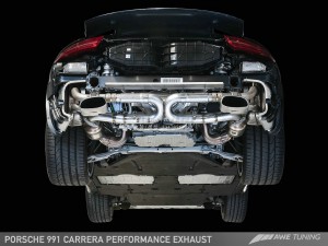 保時捷991 Carrera升級美國AWE排氣