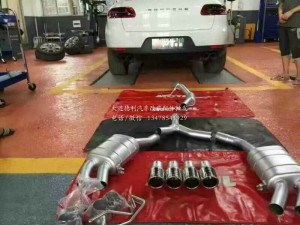 保時(shí)捷小卡宴Macan 2.0T 改裝 德國(guó)Repose中尾段四出閥門排氣