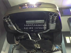 保時(shí)捷帕納梅拉 改裝 德國Repose中尾段四出閥門排氣