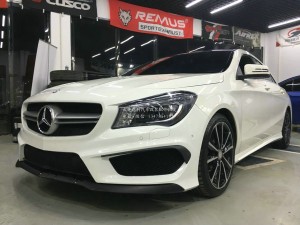 奔馳CLA45安裝RAYS ZE40案例