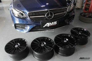 奔馳w213 新E300更換19寸 HRE FF 15 完美搭配！
