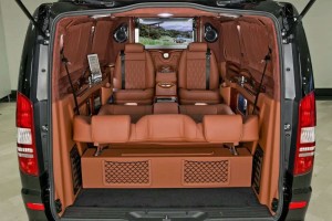 奔馳威霆內(nèi)飾改裝不只是生活的需求，更是一種極致的享受