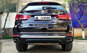 寶馬X5改麂皮絨頂棚+方口排氣and舒適進(jìn)入