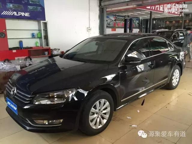 海口帕薩特貼3M汽車隔熱膜