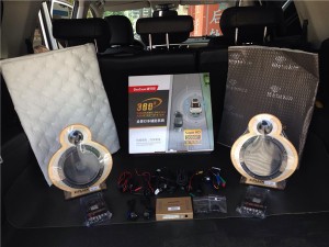 清遠(yuǎn)汽車音響改裝——傳祺GS8音響改裝佛倫詩(shī)FS260套裝喇叭