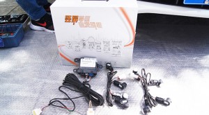 凱迪拉克ATS-L前4后4雷達(dá)+豎屏改裝—成都威威車(chē)改