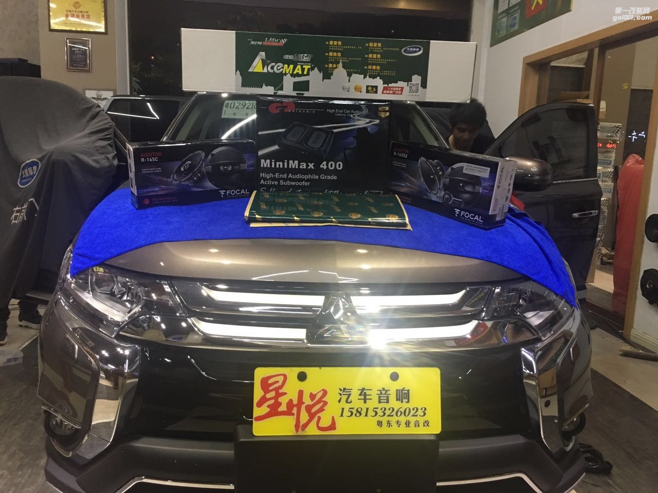 汕頭市星悅汽車音響改裝三菱歐藍(lán)德升級(jí)大能隔音改裝法國(guó)勁浪美國(guó)CDT低音炮這樣的音質(zhì)效果你還在猶豫什么呢