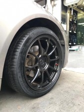 寶馬，換 RAYS  ZE40  完工！