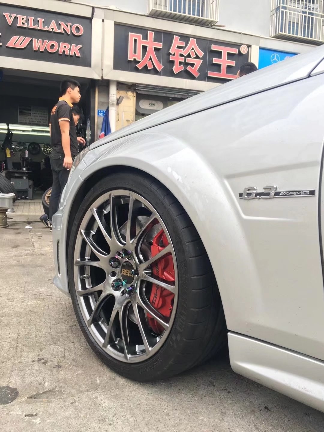 奔馳，換全新 BBS REV 完工！