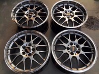 二手，鍛造 日本  BBS RGR 18寸x8.5J ET36 9.5J ET38 5×114.3 or 5×112  此數(shù)據(jù)缺貨一個月了，有貨了，可避大6。