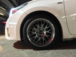 卡羅拉，換 BBS RS 完 工！