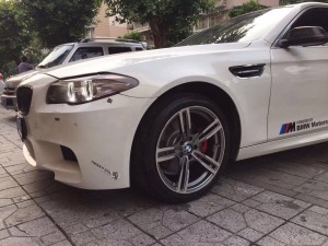 寶馬520 528LI 535 525 420升級(jí)19寸M4鍛造輪轂防爆輪胎