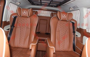 奔馳V260內(nèi)飾豪華改裝