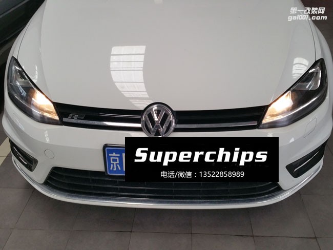 3臺(tái)高爾夫7 Rline 1.4T直刷ECU動(dòng)力升級(jí)，國際改裝品牌Superchips調(diào)校程序