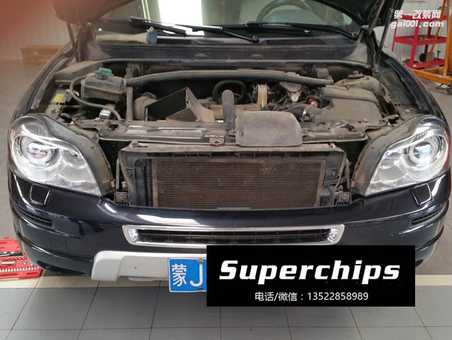 2012年VOLVO XC90 2.5T直刷ECU動(dòng)力升級(jí)，國(guó)際改裝品牌Superchips調(diào)校程序