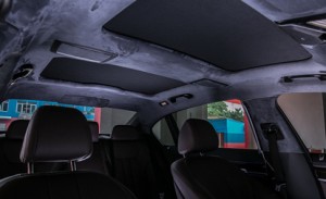 寶馬7系改裝麂皮絨頂棚，奢華精致，提升品位