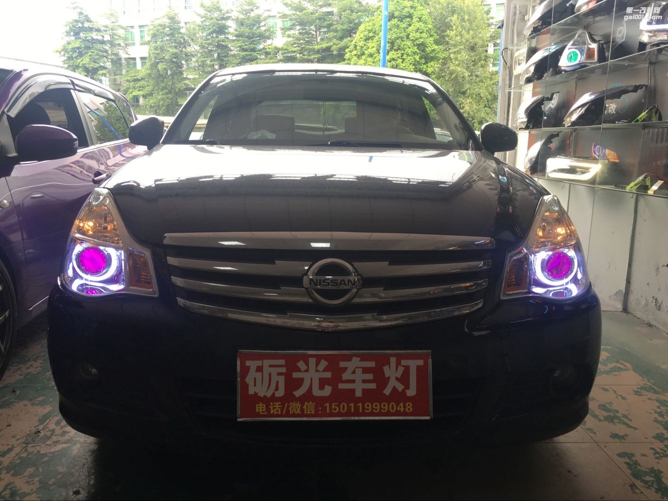 廣州燈光升級(jí) 日產(chǎn)大燈升級(jí)頂級(jí)海拉5雙光透鏡+飛利浦4300K套餐