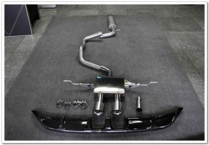 七代高爾夫7 1.4T改裝雷鳥R400款中出排氣中尾段