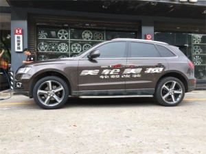 奧迪Q5輪轂輪胎改裝升級