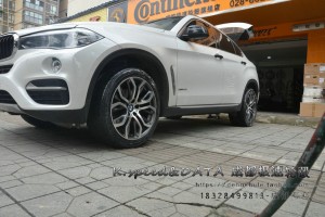 汽車輪轂 寶馬X6改裝20寸雅泛迪輪轂裝車案例