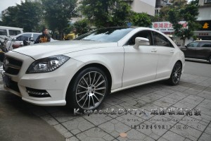 奔馳CLS300 升級(jí)19寸 定制鍛造輪轂裝車案例