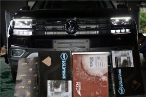 武漢途昂汽車隔音降噪方案 翼子板施工俄羅斯STP航空隔音