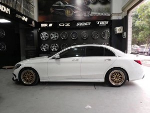 奔馳，換 日本 BBS LM 完工！