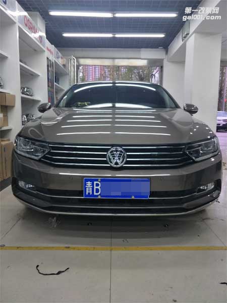 西寧汽車升級西寧大燈改裝，西寧大眾邁騰大燈案例