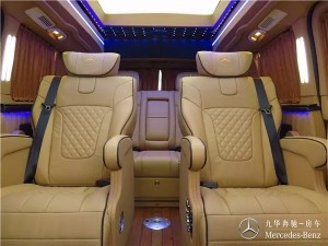 奔馳V-Class高頂無隔斷新興版 內飾4色可選！