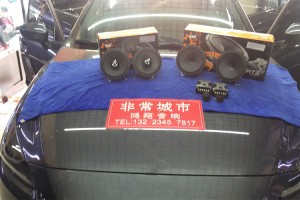 石家莊鴻翔馬自達(dá)阿特茲汽車音響改裝意大利赫茲喇叭