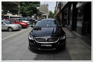 成都大眾CC改裝雷鳥左右四出中尾段排氣管