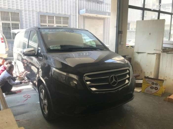 奔馳改裝，威霆新車剛提, 土豪老板豪華改裝